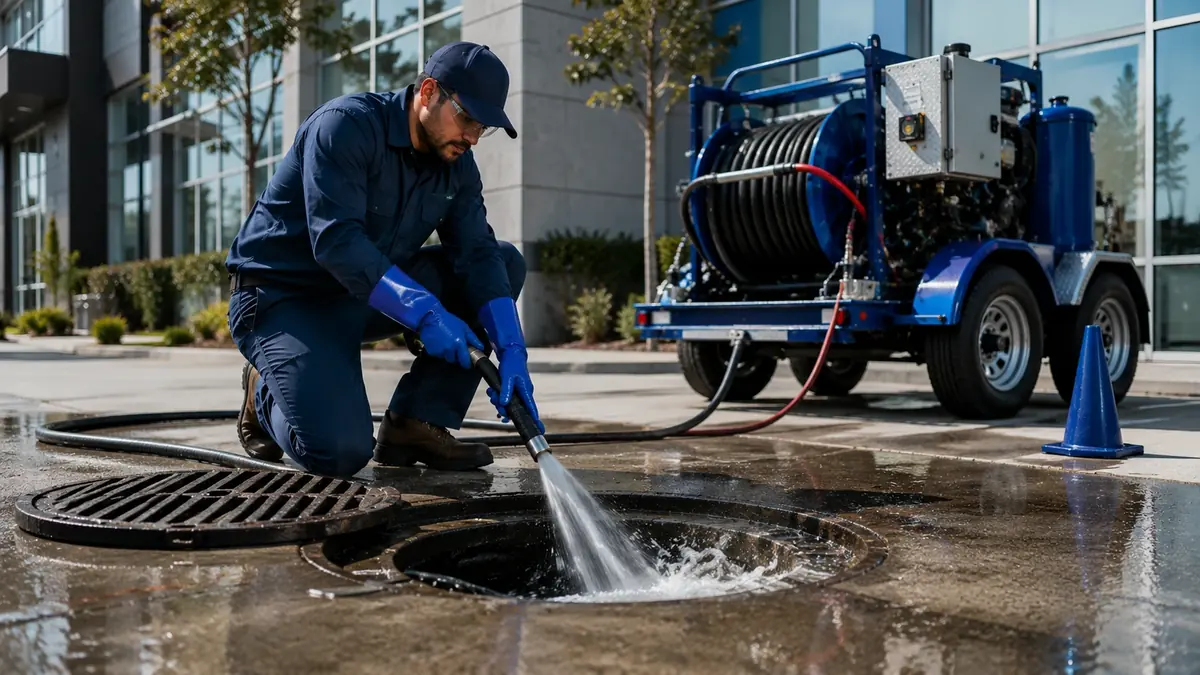 Commercial Hydro Jet Drain Cleaning in Stevenson Ranch
