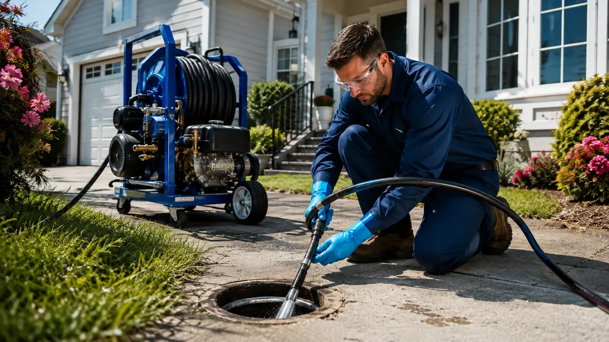 Residential Hydro Jet Drain Cleaning in Stevenson Ranch
