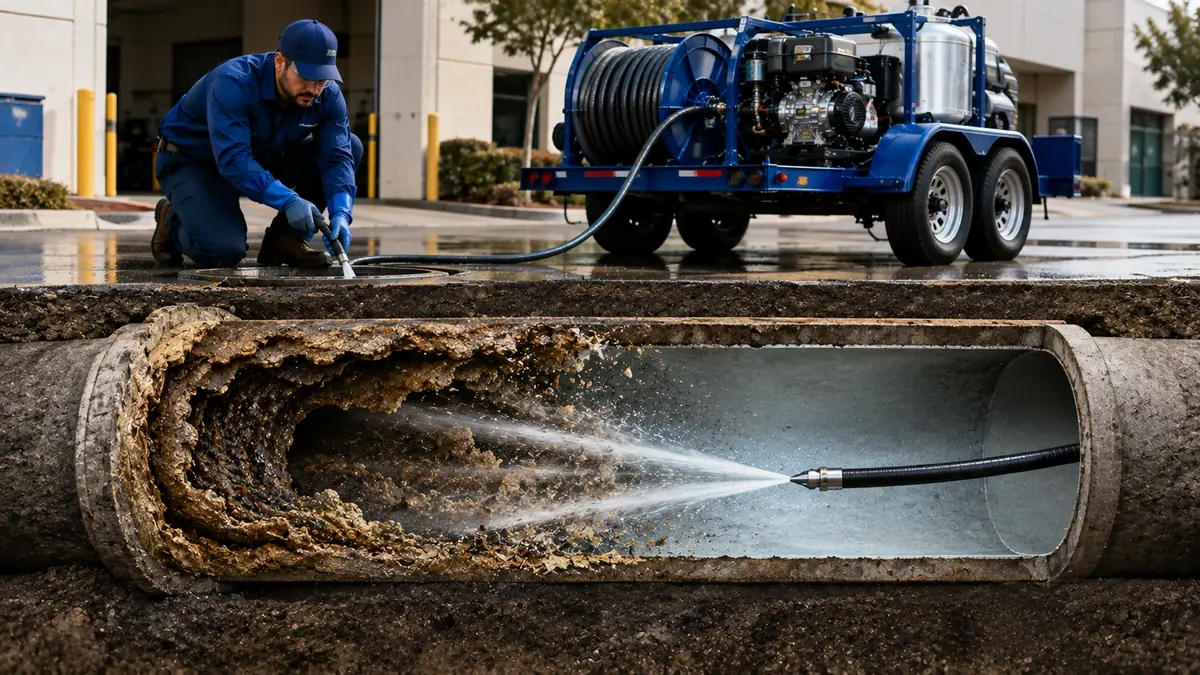 Sewer Pipe Descaling in Stevenson Ranch
